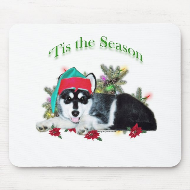 Alaskan Malamute ‘Tis Mouse Mat (Front)
