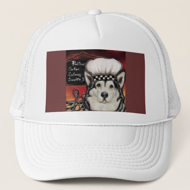 Alaskan Malamute           Trucker Hat (Front)