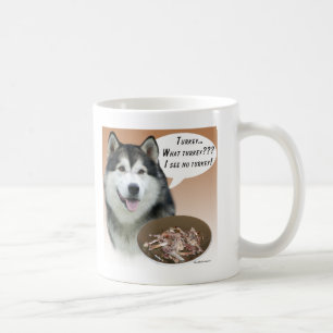 Alaskan Malamute Turkey Coffee Mug