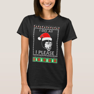 Alaskan Malamute Ugly Christmas T-Shirt