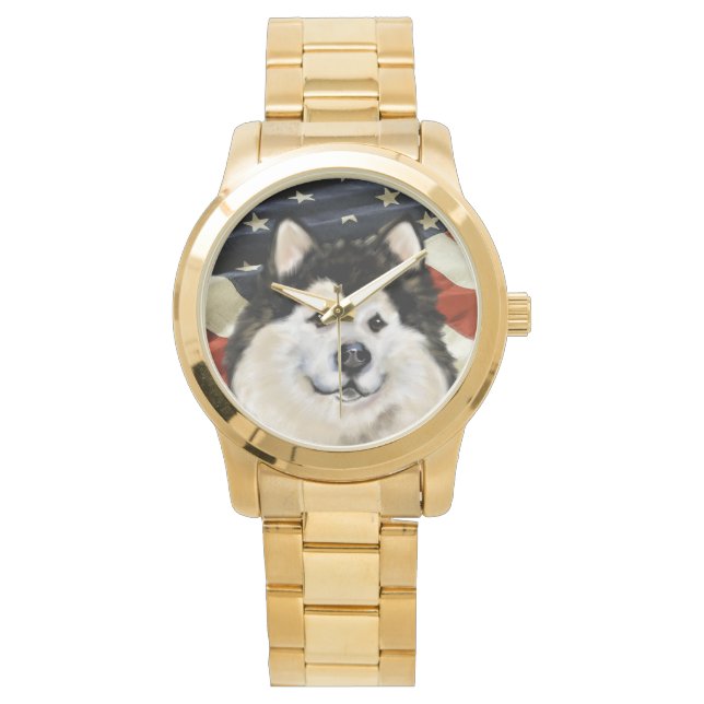 ALASKAN MALAMUTE WATCH (Front)