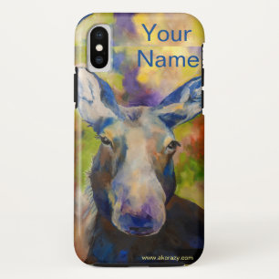 Alaskan Moose iphone cover_Customize it!! iPhone XS Case