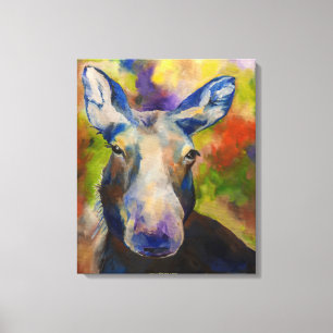 Alaskan Mr. Moosey Moose  Canvas print
