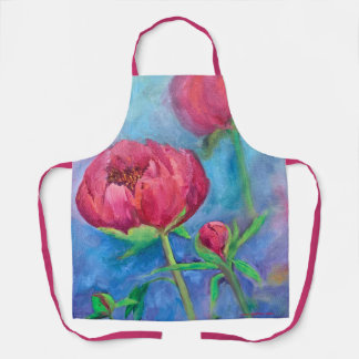 Alaskan Peonies Apron