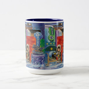 Alaskan Puppy Dreams at the Hotel Captain Cook Mug