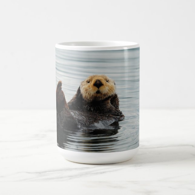 Alaskan Sea Otter Coffee Mug (Center)