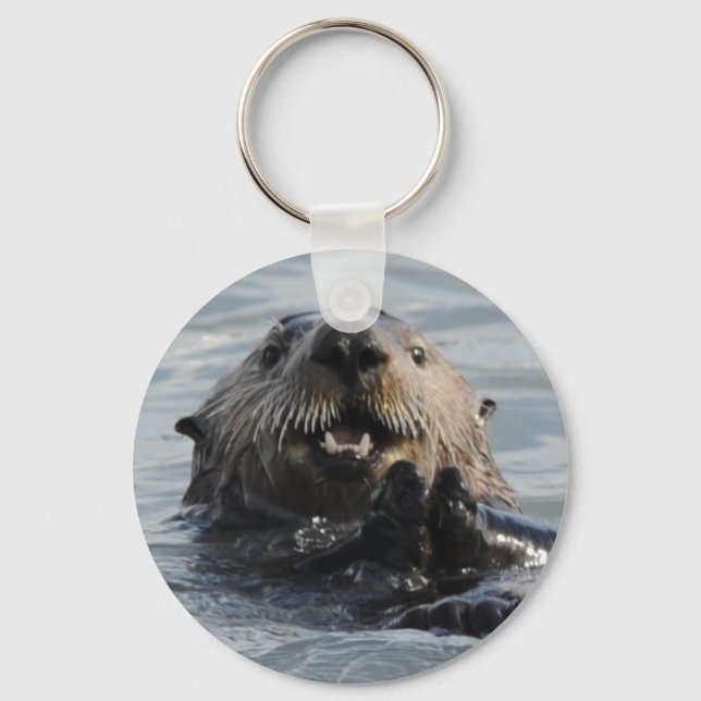 Alaskan Sea Otter Key Chain (Front)