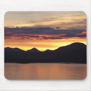 Alaskan Sunset I Beautiful Alaska Photography Mouse Mat