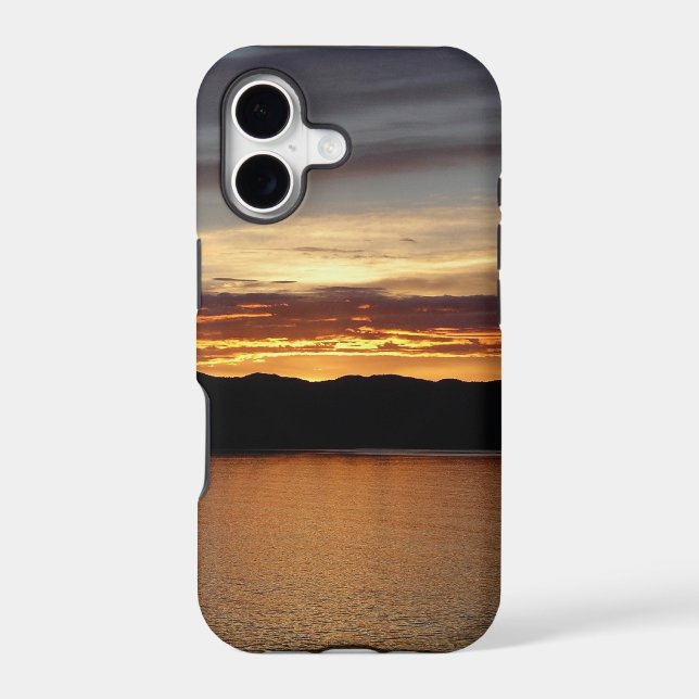 Alaskan Sunset II Beautiful Alaska Photography (Back)