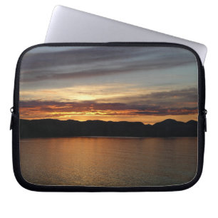 Alaskan Sunset II Beautiful Alaska Photography Laptop Sleeve