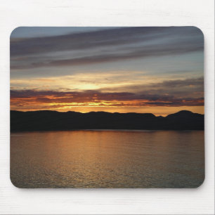 Alaskan Sunset II Beautiful Alaska Photography Mouse Mat