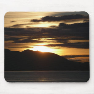 Alaskan Sunset III Beautiful Alaska Photography Mouse Mat