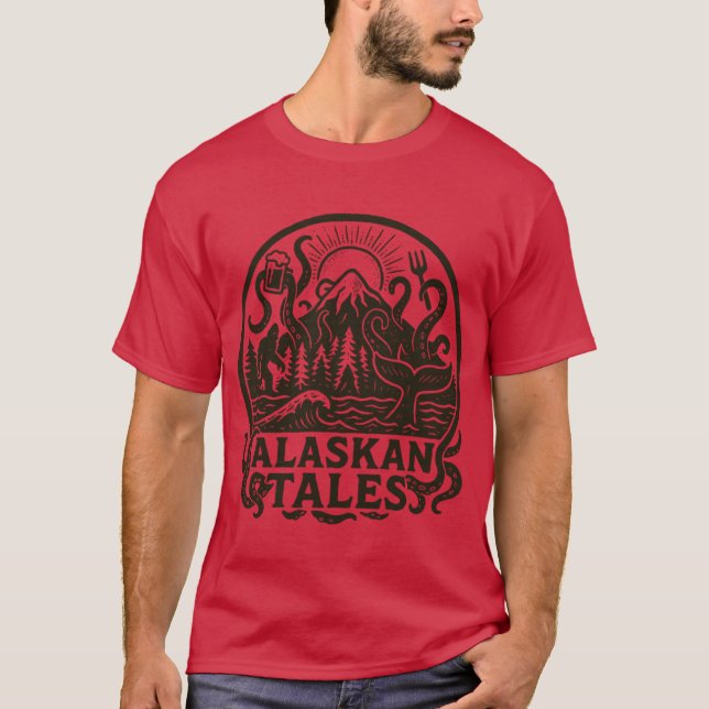 Alaskan Tales Oversized T-Shirt (Front)
