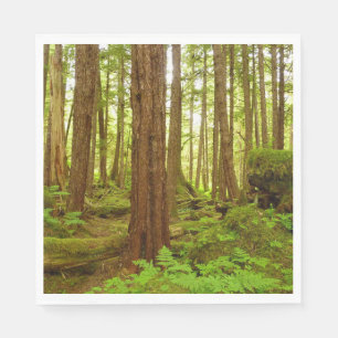 Alaskan Temperate Rainforest Napkin