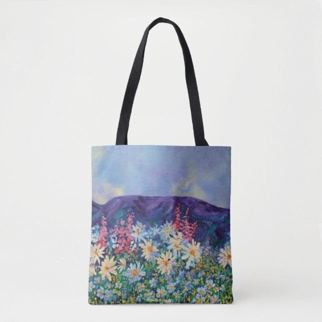 Alaskan Tisha' s Garden Tote Bag (Front)