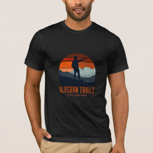 ALASKAN TRAILS Nature's Majesty Unfolds T-Shirt