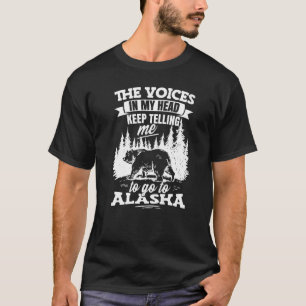 Alaskan Wilderness Alaska Vacation T-Shirt
