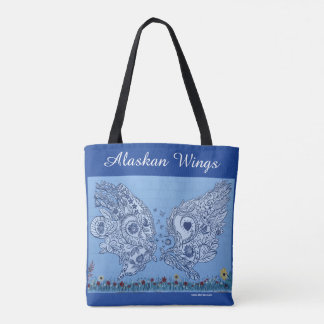 Alaskan Wings Tote Bag
