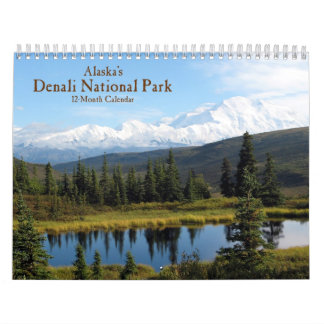 Alaska's Denali National Park Calendar