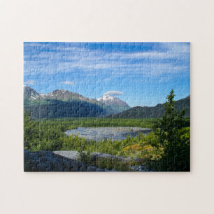 Alaska's Exit Glacier Valley Jigsaw Puzzle