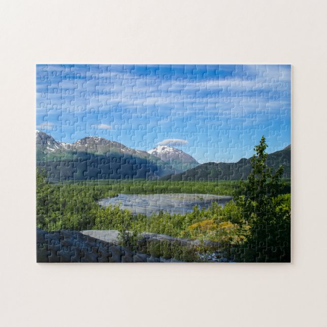 Alaska's Exit Glacier Valley Jigsaw Puzzle (Horizontal)