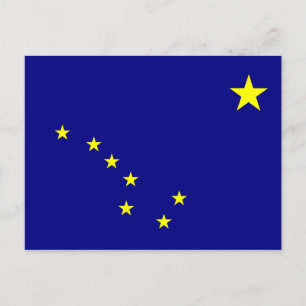 Alaska's Flag Postcard