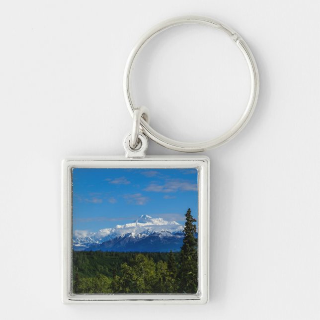 Alaska's Mt Mckinley Key Ring (Front)