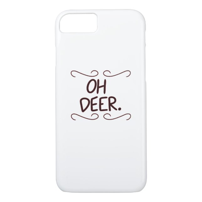 Alastor Oh Deer Creative Art Design  Case-Mate iPhone Case (Back)