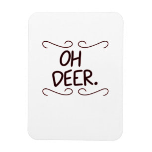 Alastor Oh Deer Creative Art Design Magnet