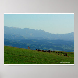 Alatau, Kazakhstan Poster