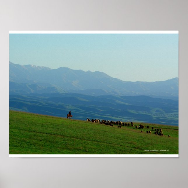 Alatau, Kazakhstan Poster (Front)