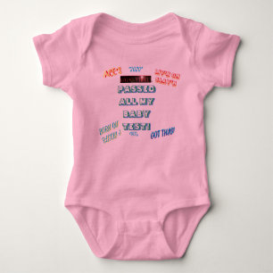#ALAVANT PRODUCTIONS Ace Baby Tests Baby Bodysuit