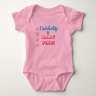 #ALAVANT Productions WOKEUP BABY FINE Bodysuit