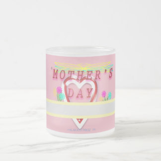 ALAVANTPROZ Mother's Day Frosted Glass Mug