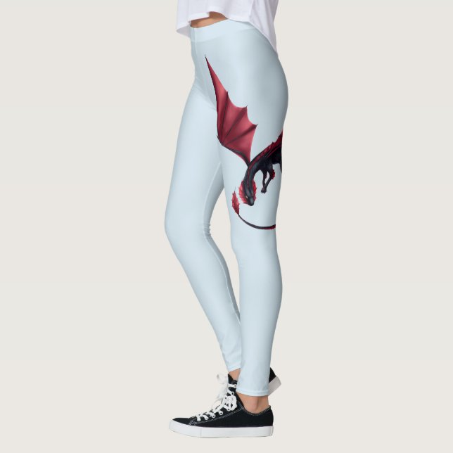 Alavon Dragon Ouroboros Leggings (Left)