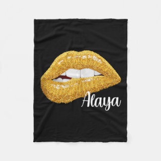 Alaya - First Name Gift Sleeveless Fleece Blanket