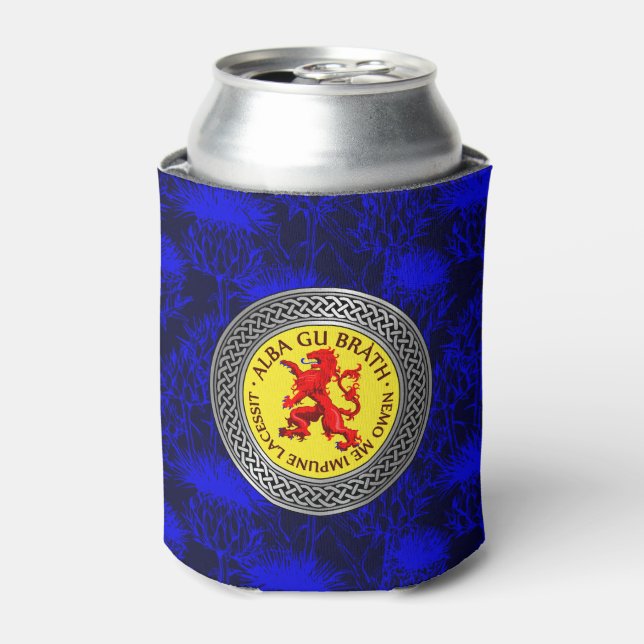 Alba Gu Brath Lion Rampant Knot Can Cooler (Can Front)