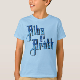 Alba gu Bràth. Scotland Forever Tee Shirt