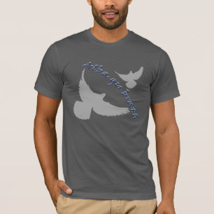 Alba Gu Brath Scots Gaelic Flying Bird Art T-Shirt