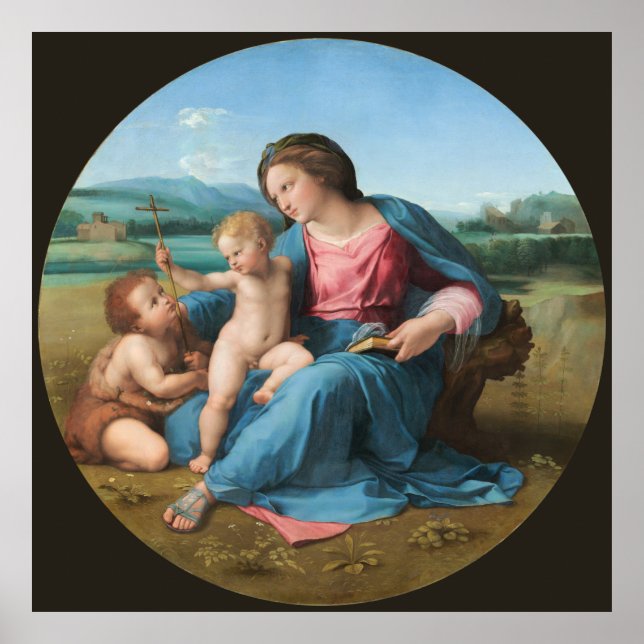 Alba Madonna Raphael Poster (Front)