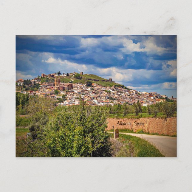 Albacete, Spain cityscape photograph, Postcard (Front)