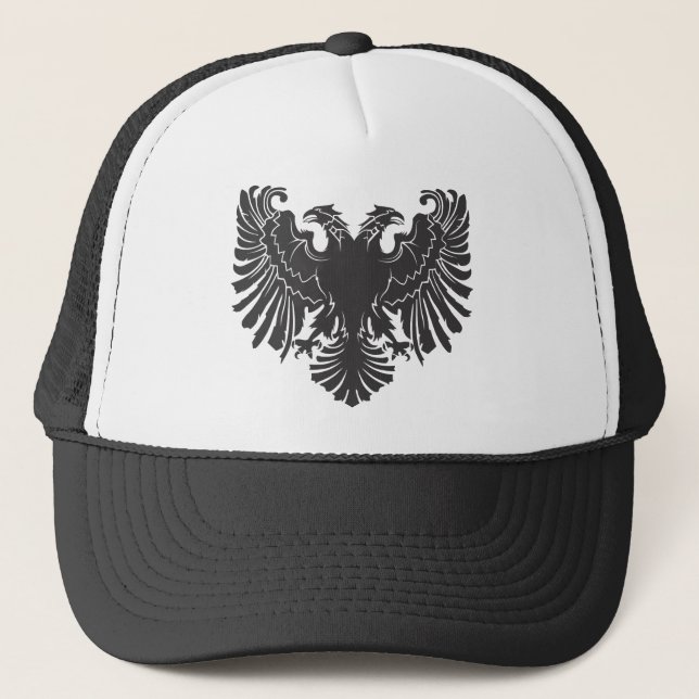 Albaian old eagle trucker hat (Front)