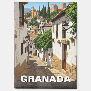 Albaicin Granada Spain Travel Magnet