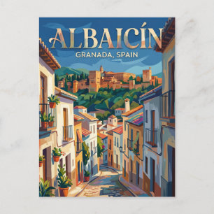 Albaicín Spain Postcard