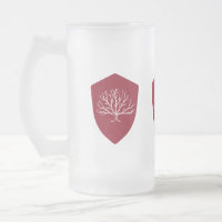 Alban Flag - Frosted Glass Mug