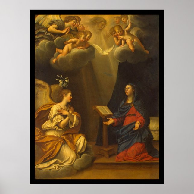 Albani Francesco Annunciation Poster (Front)