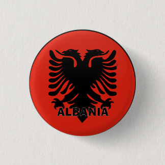 Albania 3 Cm Round Badge
