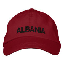 Albania Adjustable Hat  Shqipëri Kapak Me Porosi