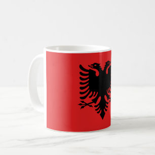 Albania (Albanian) Flag Coffee Mug