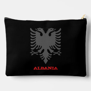Albania bag, Albanian coat of arms / flag Accessory Pouch